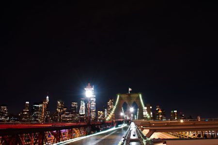 Broklyn Bridge bei Nacht, NY
#US0002